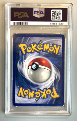 Pokemon Card 1999 Base Set Shadowless MACHOKE 34/102 PSA 3 - Image 2