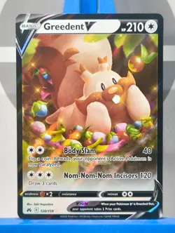 Greedent V - Sword & Shield: Crown Zenith - 120/159 - Ultra Rare - Pokemon TCG - Image 4