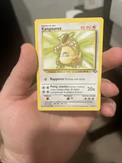Kangaskhan (Kangourex) 21/64 Rare FRENCH Jungle Pokemon Card - Image 1