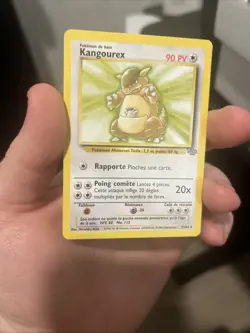 Kangaskhan (Kangourex) 21/64 Rare FRENCH Jungle Pokemon Card - Image 3