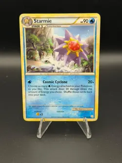 Starmie 53/123 Uncommon HeartGold & SoulSilver Pokemon Damaged - Image 1