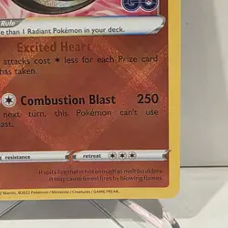 Radiant Charizard 011/078 Pokemon GO Holo Rare NM/M - Image 4
