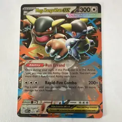 Pokemon TCG Mega Kangaskhan ex Mega Evolution 025 Black Star Promo - Image 1