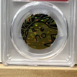 2000 Pokemon Pikachu PSA 9 MT Mint Base Set 2 Theme Deck Promo Coin Vintage! 🔥 - Image 4