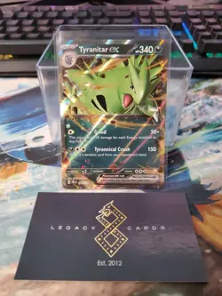 Tyranitar ex 064/131 - S&V: Prismatic Evolutions Double Rare - Pokemon TCG (NM) - Image 1