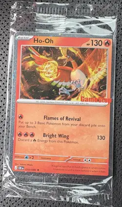 Ho-Oh 010/086 Galaxy GameStop Promo Stamped Sealed Pokemon Chaos Rising - Image 1