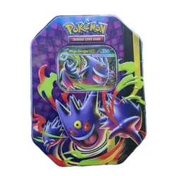 Pokemon TCG Mega Gengar ex Moonlit Tin Sealed 4 Booster Packs New 2026 - Image 1