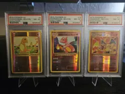 2016 POKEMON XY EVOLUTIONS #11 CHARIZARD REVERSE FOIL HOLO 11/108 PSA 8 - Image 1
