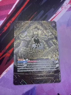 One Piece CCG Marshall.D.Teach (SP) (Gold) - Legacy of The Master (OP12) Foil - Image 1
