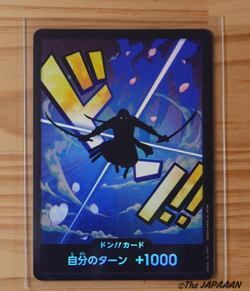 10 DON!! Foil Cards Roronoa Zoro PRB-01 ONE PIECE Card Game Japanese Promo Set - Image 3