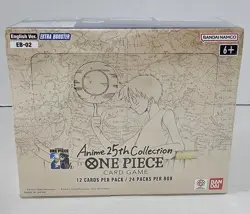 One Piece Eb 02 Booster Box Sealed EB02 Anime 25th Collection Set OP TCG - Image 1