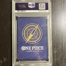 One Piece Shanks PRB02, #007 Alternate Art Foil SP English 2025 PSA 10 - Image 2