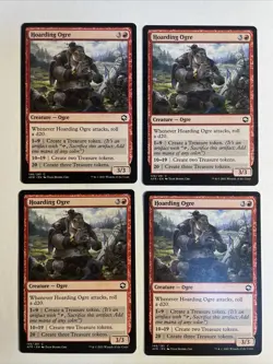 4x Mtg D&D Forgotten Realms Hoarding Ogre NM/M Magic The Gathering - Image 1