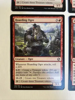 4x Mtg D&D Forgotten Realms Hoarding Ogre NM/M Magic The Gathering - Image 2