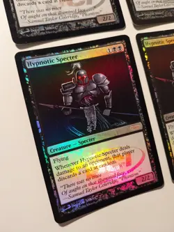 MTG 4x Hypnotic Specter Foil Player Rewards EXC - Image 4