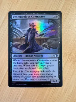 Unscrupulous Contractor - Near Mint English MTG Outlaws of Thunder Junction - Image 1