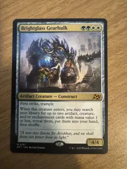 MTG Brightglass Gearhulk Aetherdrift Regular NM ADFT Magic the Gathering Cards - Image 1