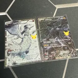 Pokemon TCG Celebrations 25th Anniversary Reshiram And Zekrom Full Art M/NM - Image 1
