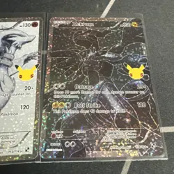 Pokemon TCG Celebrations 25th Anniversary Reshiram And Zekrom Full Art M/NM - Image 3
