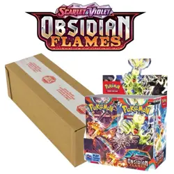Pokemon SV03 Obsidian Flames Booster Box Case - Image 1