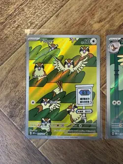 Pokemon TCG Obsidian Flames 3 Cards Pidgey Pidgeotto Pigeon Ex NM - Image 2