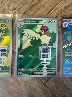 Pokemon TCG Obsidian Flames 3 Cards Pidgey Pidgeotto Pigeon Ex NM - Image 3