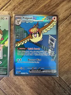 Pokemon TCG Obsidian Flames 3 Cards Pidgey Pidgeotto Pigeon Ex NM - Image 4
