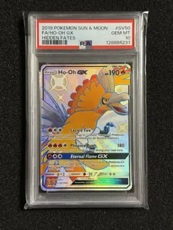 Pokemon TCG Ho-Oh GX Shiny Full Art Hidden Fates SV50/SV94 - Image 1
