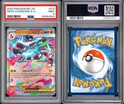 Pokemon TCG Mega Charizard X ex 013/094 Holo Phantasmal Flames PSA 9 EN - Image 3