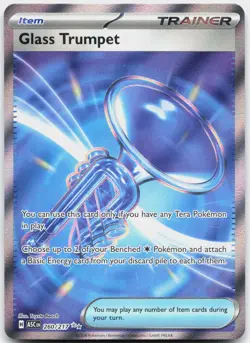 Glass Trumpet 260/217 Ultra Rare Ascended Heroes Pokemon Near Mint - Image 1