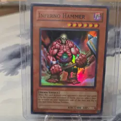Konami Yu-Gi-Oh! Inferno Hammer CMC-EN002 Foil EN Secret Rare Promo - Image 1