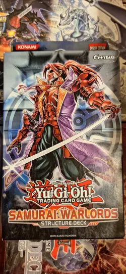 Yu-Gi-Oh Samurai Warlords Structure Deck SDWA Sealed Samurai Konami - Image 1