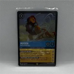 Disney Lorcana TCG Mufasa Ruler of Pride Rock Foil Legendary English - Image 1