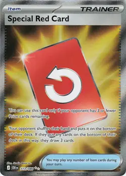 Special Red Card Ultra Rare ME04: Chaos Rising 113/086 NM - Image 1