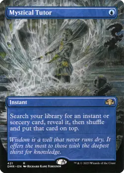 MTG Mystical Tutor Dominaria Remastered [DMR] #421 NM - Image 1