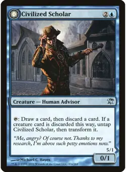 Civilized Scholar 47 MTG NM - Innistrad - Image 1