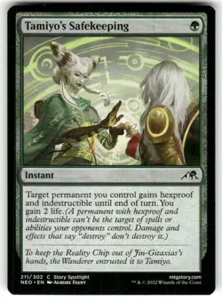 Kamigawa: Neon Dynasty #211 Tamiyo's Safekeeping - Image 1