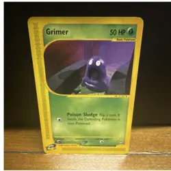 Pokemon TCG Grimer 63/144 Aquapolis 2002 Regular Common Basic 50 HP English - Image 1