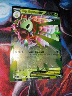 Pokemon TCG Mega Meganium ex Double Rare 010/217 Ascended Heroes NM - Image 3