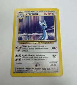 The Pokemon Company Dragonair 18/102 Base Set 1999 Unlimited Rare Stage 1 80 HP - Image 1