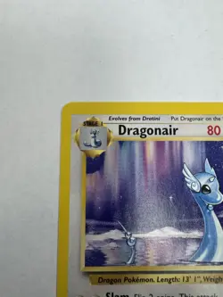 The Pokemon Company Dragonair 18/102 Base Set 1999 Unlimited Rare Stage 1 80 HP - Image 2