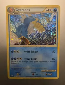 POKEMON Gyarados 007/034 Trading Card Game Classic Holo NMOB - Image 1