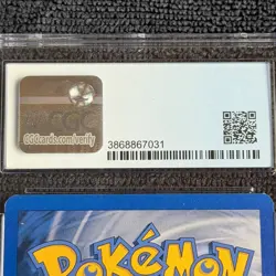 Pokemon Cyndaquil 1st Ed. 56/111 CGC 8.5 NM/M+ Blue Label 2000 Neo Genesis TCG - Image 5