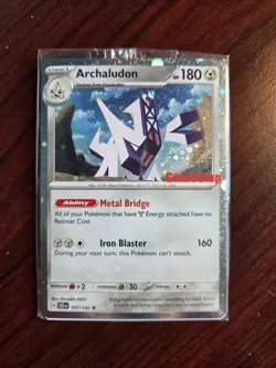 Sealed Archaludon GameStop Promo Holo 107/142 Pokemon TCG - Image 1
