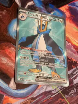 Pokemon TCG Phantasmal Flames EMPOLEON EX Ultra Rare 114/094 Mint - Image 3
