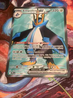 Pokemon TCG Phantasmal Flames EMPOLEON EX Ultra Rare 114/094 Mint - Image 4