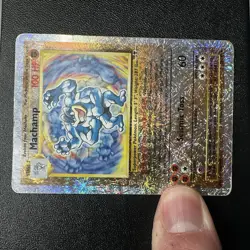 Machamp - Pokemon TCG - Legendary Collection - 15/110 Reverse Holo Rare Damaged - Image 2