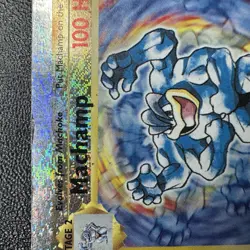 Machamp - Pokemon TCG - Legendary Collection - 15/110 Reverse Holo Rare Damaged - Image 4