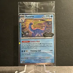 Pokemon TCG aurorus 024/088 Perfect Order Stamped Holo Promo NM Sealed - Image 1