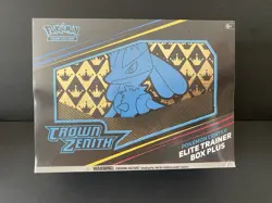 POKEMON CENTER CROWN ZENITH ETB FACTORY SEALED SMALL TEAR FREE SHIPPING - Image 1
